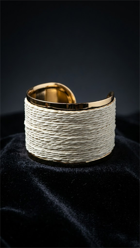 HASIRLI GOLD BİLEZİK