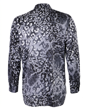 LEOPAR DESENLİ SATEN BLUZ
