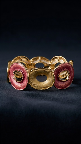 MODERN ANTİK MÜRDÜM DETAYLI TASARIM BİLEZİK