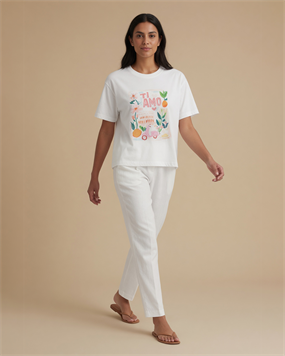 TI AMO KADIN T-SHIRT