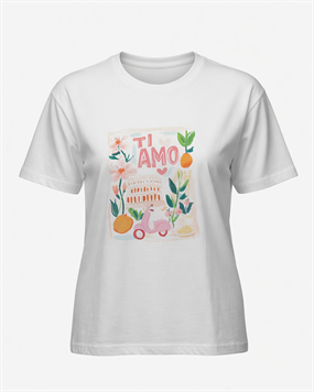 TI AMO KADIN T-SHIRT