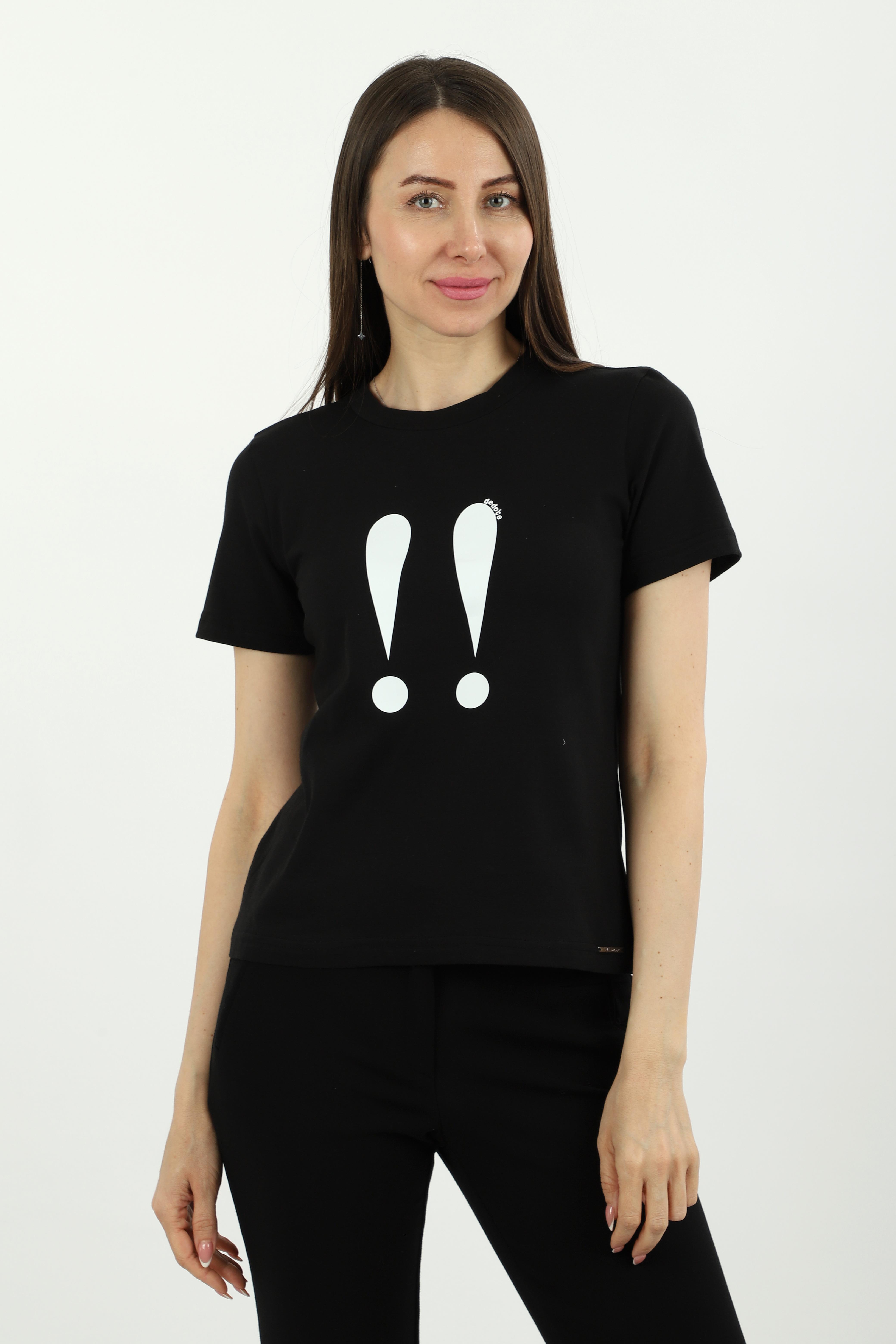Bisiklet Yaka Kısakollu TshirtDedo'çe