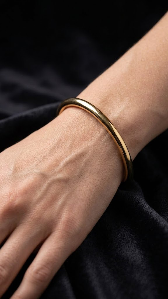 ZAMANSIZ KLASİK GOLD SOFT BİLEZİKPerzoni