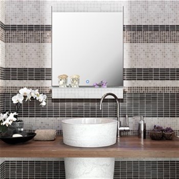 Vitale Doru Ledli Raflı Banyo Aynası AK.L-145W3-S