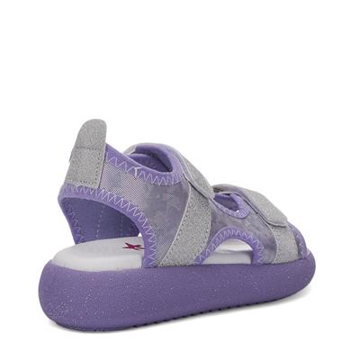 ARZEN_F_SANDALET_007 7_LİLA_SİMLİ_GÜMÜŞ