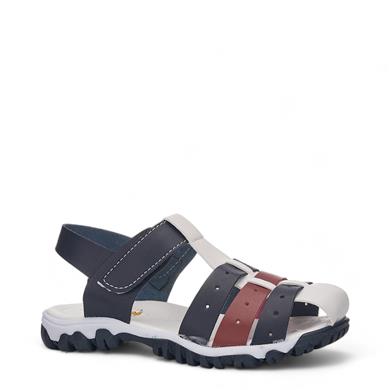 ARZEN_F_SANDALET_021 5_LACİ_BEYAZ_KIRMIZI