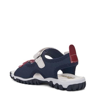 ARZEN_F_SANDALET_022 2_LACİ_BEYAZ_KIRMIZI