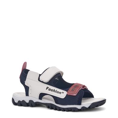 ARZEN_F_SANDALET_022 2_LACİ_BEYAZ_KIRMIZI