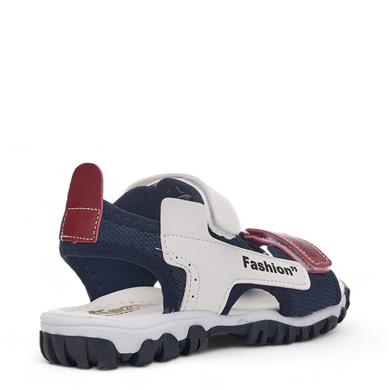 ARZEN_F_SANDALET_022 2_LACİ_BEYAZ_KIRMIZI