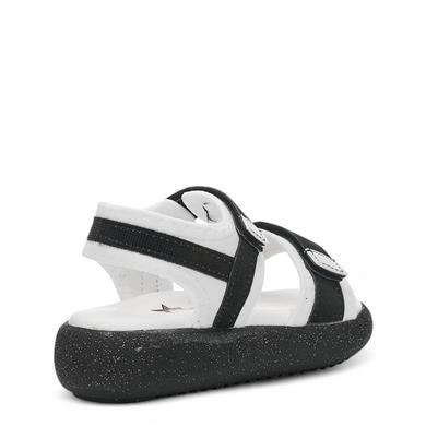 ARZEN_P_SANDALET_008 5_SİYAH_BEYAZ