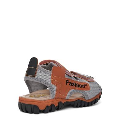 ARZEN_P_SANDALET_022 5_SİYAH_TURUNCU