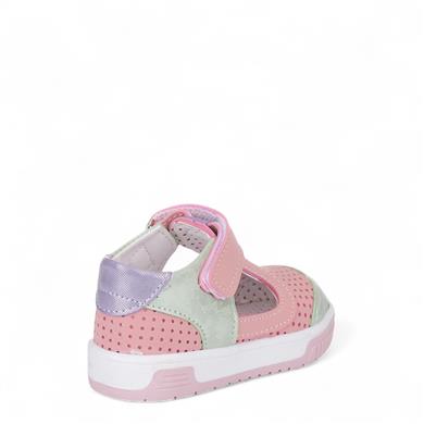 ARZEN_B_SANDALET_030 PEMBE_NUBUK_YEŞİL