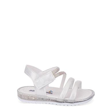 ARZEN_B_SANDALET_035 BEYAZ_SİMLİ