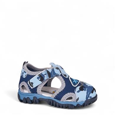 ARZEN_B_SANDALET_042 MAVİ_KAMUFLAJ