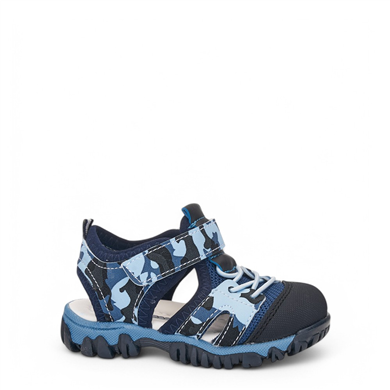 ARZEN_B_SANDALET_600 MAVİ_KAMUFLAJ
