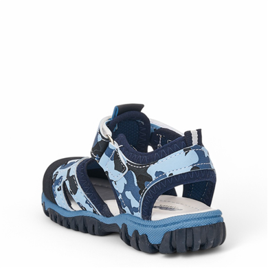 ARZEN_B_SANDALET_600 MAVİ_KAMUFLAJ