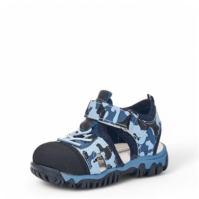 ARZEN_B_SANDALET_600 MAVİ_KAMUFLAJ