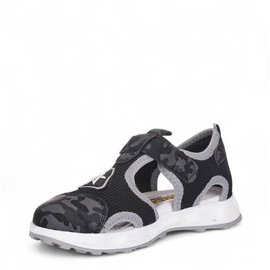 ARZEN_F_SANDALET_042 SİYAH_KAMUFLAJ