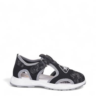 ARZEN_F_SANDALET_042 SİYAH_KAMUFLAJ