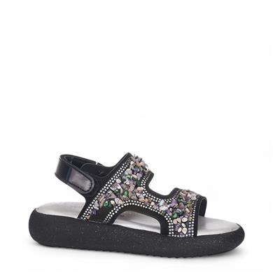 ARZEN_F_SANDALET_052 SİYAH
