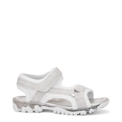 ARZEN_F_SANDALET_605 BEYAZ_GÜMÜŞ_SİMLİ