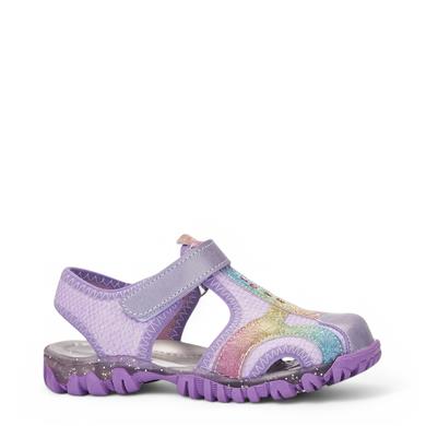 ARZEN_F_SANDALET_610 LİLA_GÖKKUŞAĞI_SİMLİ
