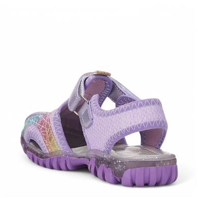 ARZEN_F_SANDALET_610 LİLA_GÖKKUŞAĞI_SİMLİ