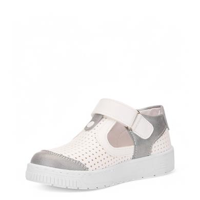 ARZEN_P_SANDALET_025 BEYAZ_GÜMÜŞ_SİMLİ