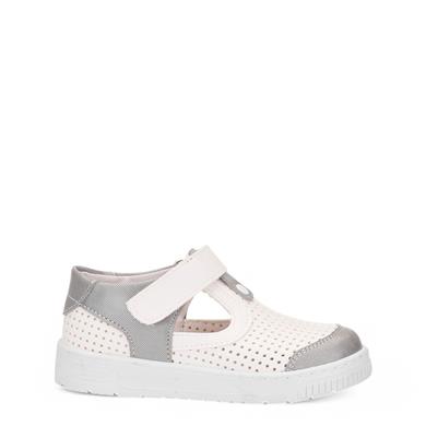 ARZEN_P_SANDALET_025 BEYAZ_GÜMÜŞ_SİMLİ