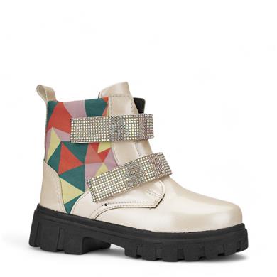 CARMELLA_F_BOT_601 BEJ_RUGAN_DESENLİ_CIRTLI