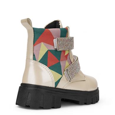 CARMELLA_F_BOT_601 BEJ_RUGAN_DESENLİ_CIRTLI