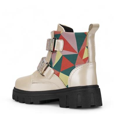 CARMELLA_F_BOT_601 BEJ_RUGAN_DESENLİ_CIRTLI