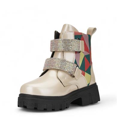 CARMELLA_P_BOT_601 BEJ_RUGAN_DESENLİ_CIRTLI