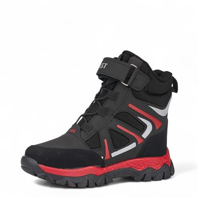 COLLEST_F_BOT L-19 SİYAH_KIRMIZI