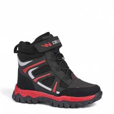 COLLEST_F_BOT L-19 SİYAH_KIRMIZI