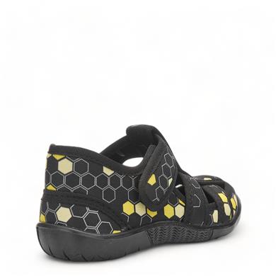 CRAZYKIDS_B-P_SAND SİYAH_SARI_PETEKLİ