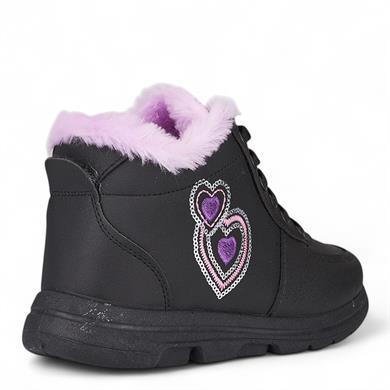 EFE_G_BOT_PELUŞLU KIZ SİYAH_38_SL