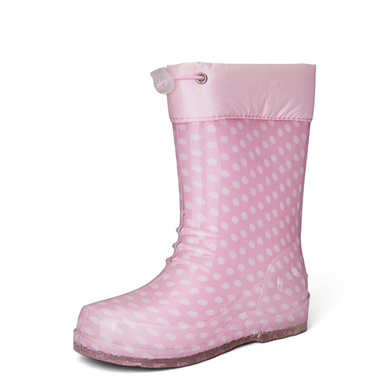 EMEK_P-F_YAĞMUR ÇİZME PEMBE_PUANTİYELİ (26-35)