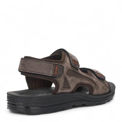 GENÇPOLİ_G_SANDALET_337 KAHVE