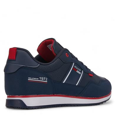 JAGULEP_M_SPOR_CİLT_BUGATTİ LACİ_BEYAZ_KIRMIZI