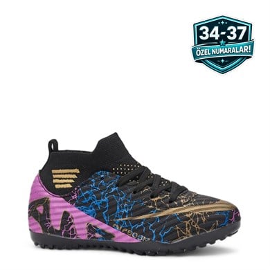 LALİGA_F-G_H.S_565 SİYAH_ALTIN_DESENLİ (34-37)
