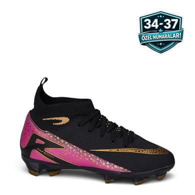 LALİGA_F-G_K.R 565 SİYAH_ALTIN_DESENLİ (34-37)