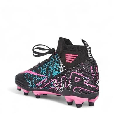 LALİGA_F_K.R_600 SİYAH_FUŞYA_DESENLİ