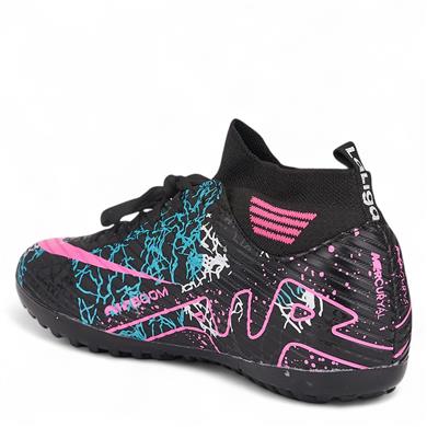 LALİGA_M_H.S_600 SİYAH_FUŞYA_DESENLİ