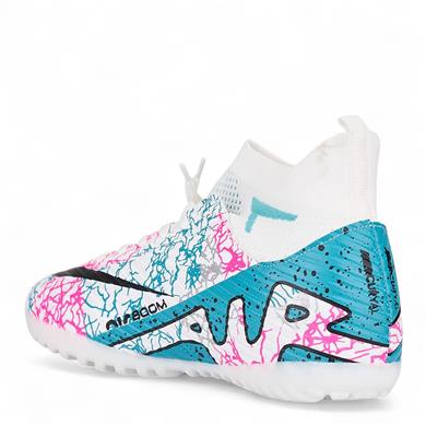 LALİGA_M_H.S_600 BEYAZ_TURKUAZ_DESENLİ