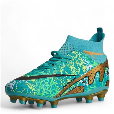 LALİGA_M_K.R 600 TURKUAZ_ALTIN_DESENLİ