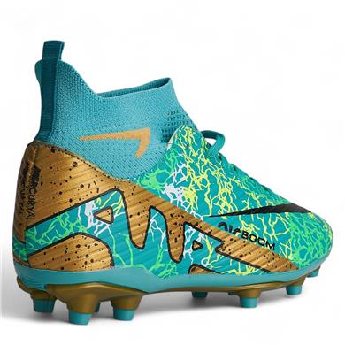 LALİGA_M_K.R 600 TURKUAZ_ALTIN_DESENLİ