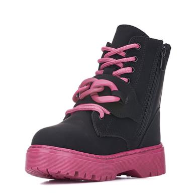 LOVINIA_F_BOT_06 SİYAH_ZÜMRÜT_FUŞYA_T.B