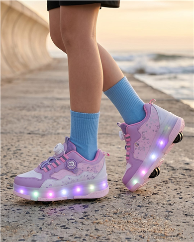 MİNİPA_F_SPOR_PATEN 0703 PEMBE_LİLA