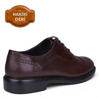 MOSCHE_M_AYAKKABI_DERİ 67CRK01 KAHVE